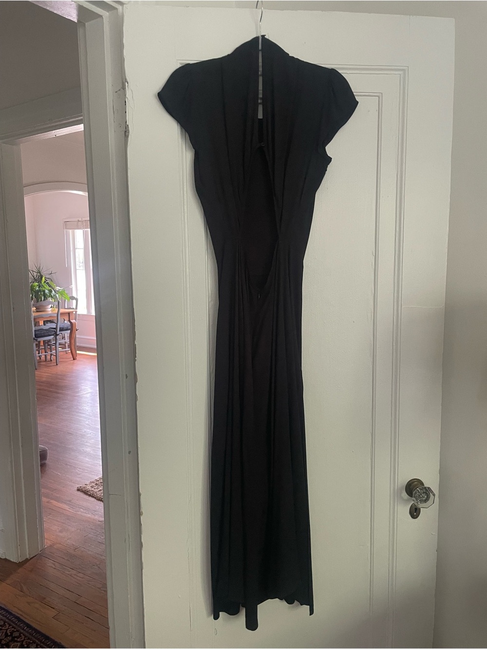 Reformation Gavin Dress in Black (4) - Picture 4 of 7